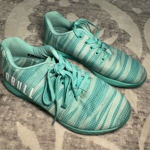 NOBULL Teal Aqua Knit Athletic Shoes
